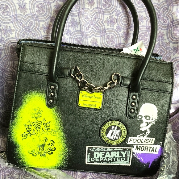 Loungefly Handbags - Disney Loungefly Haunted Mansion Crossbody